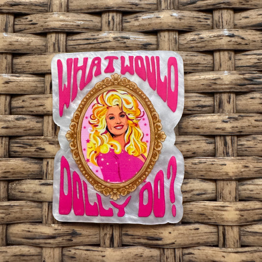 Acrylic Flatback Craft Embellishment Dolly Parton