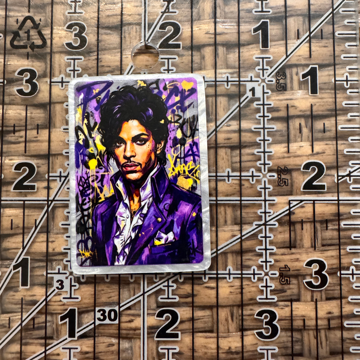 Acrylic Flatback Craft Embellishment Prince