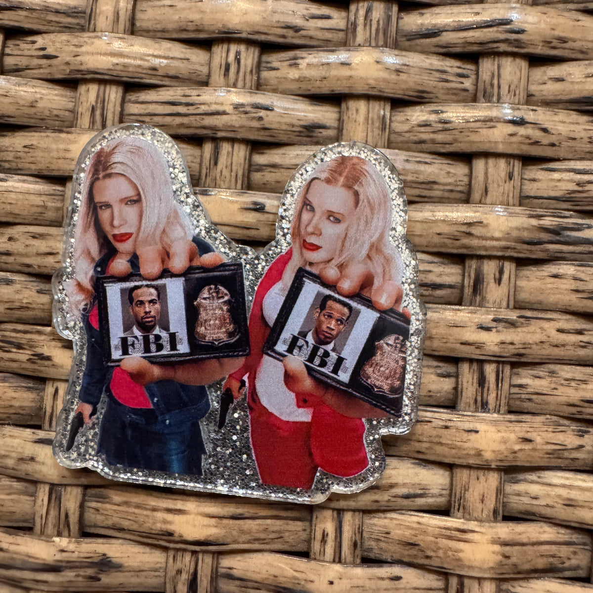 Acrylic Flatback Craft Embellishment White Chicks Movie