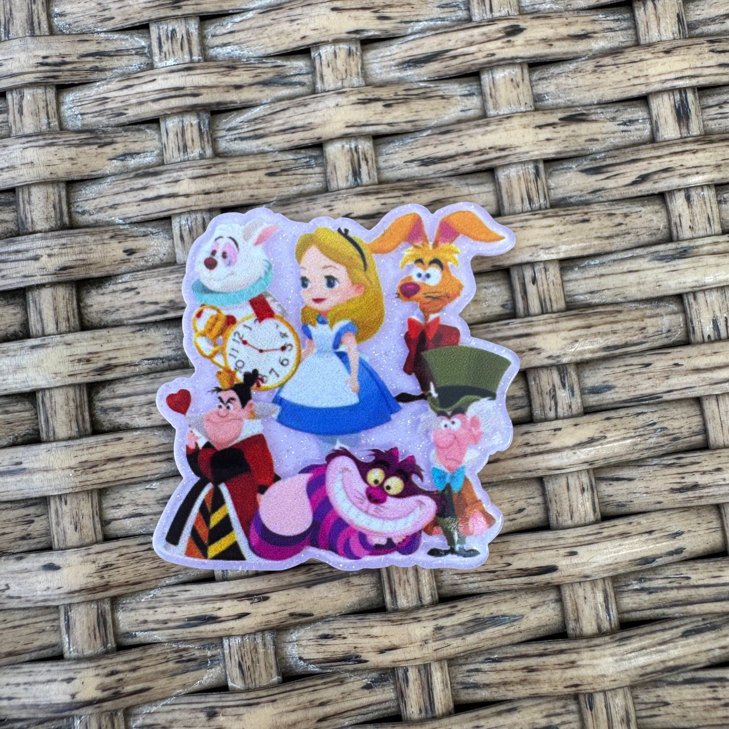 Alice and Wonderland Planar, Cabochon, Single Pc.