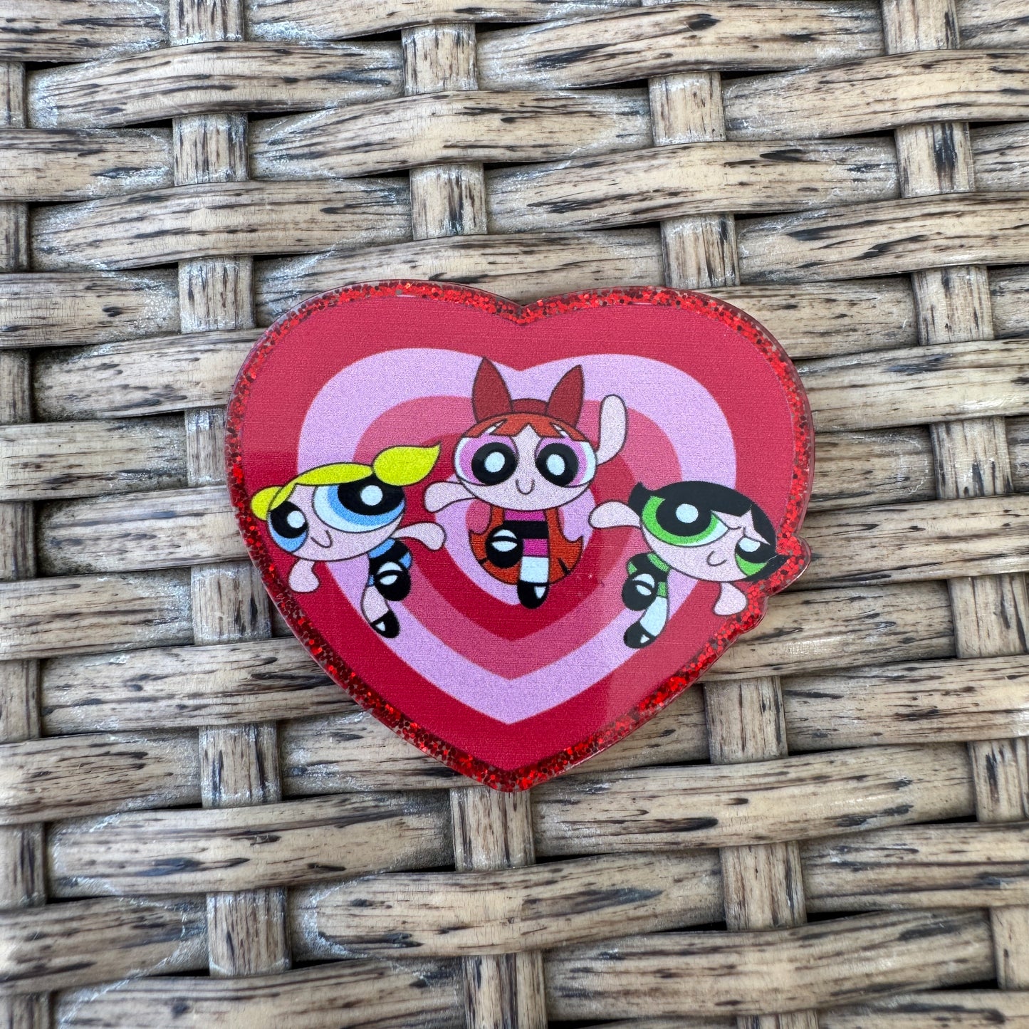 Powerpuff Girls Flatback, Planar, Cabochon, Single Pc.