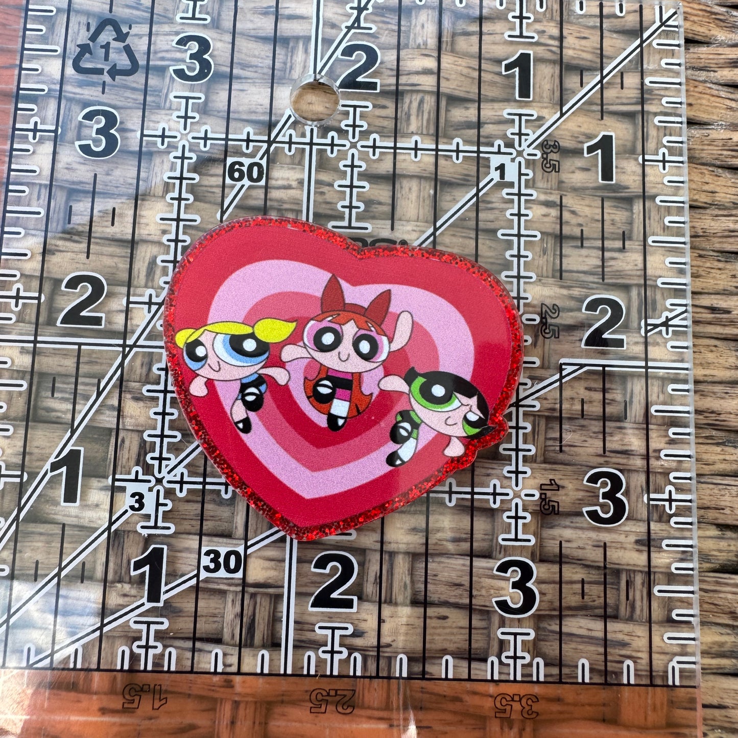 Powerpuff Girls Flatback, Planar, Cabochon, Single Pc.