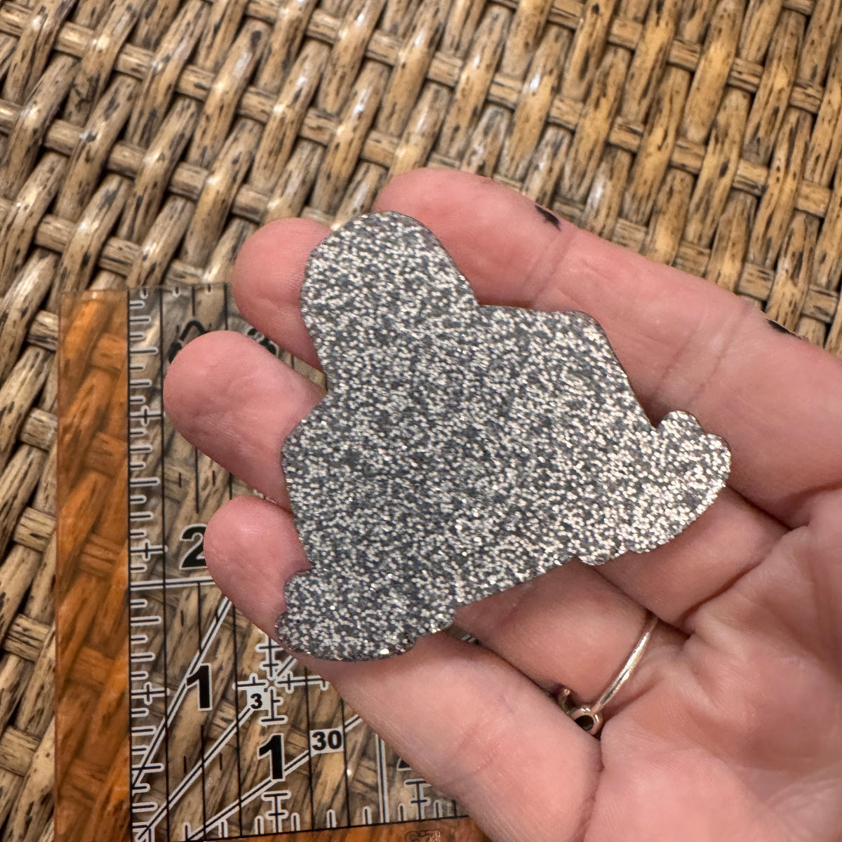 Acrylic Flatback Craft Embellishment The Office