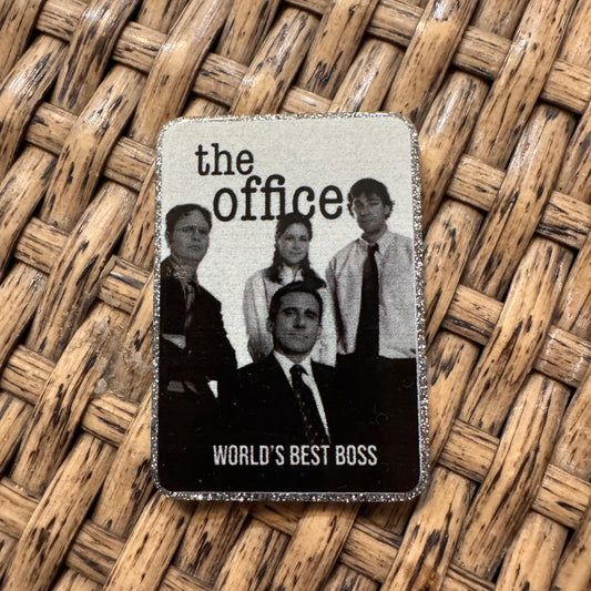 Acrylic Flatback Craft Embellishment The Office