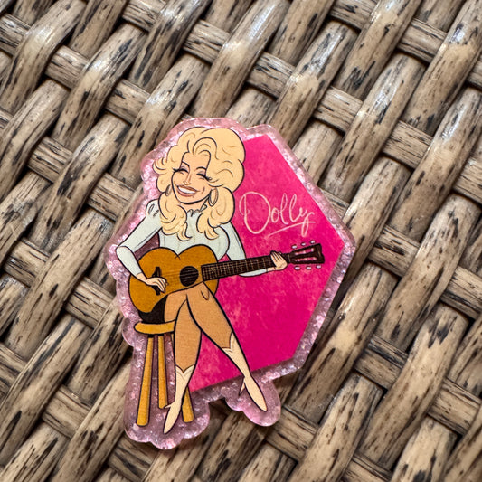 Acrylic Flatback Craft Embellishment Dolly Parton