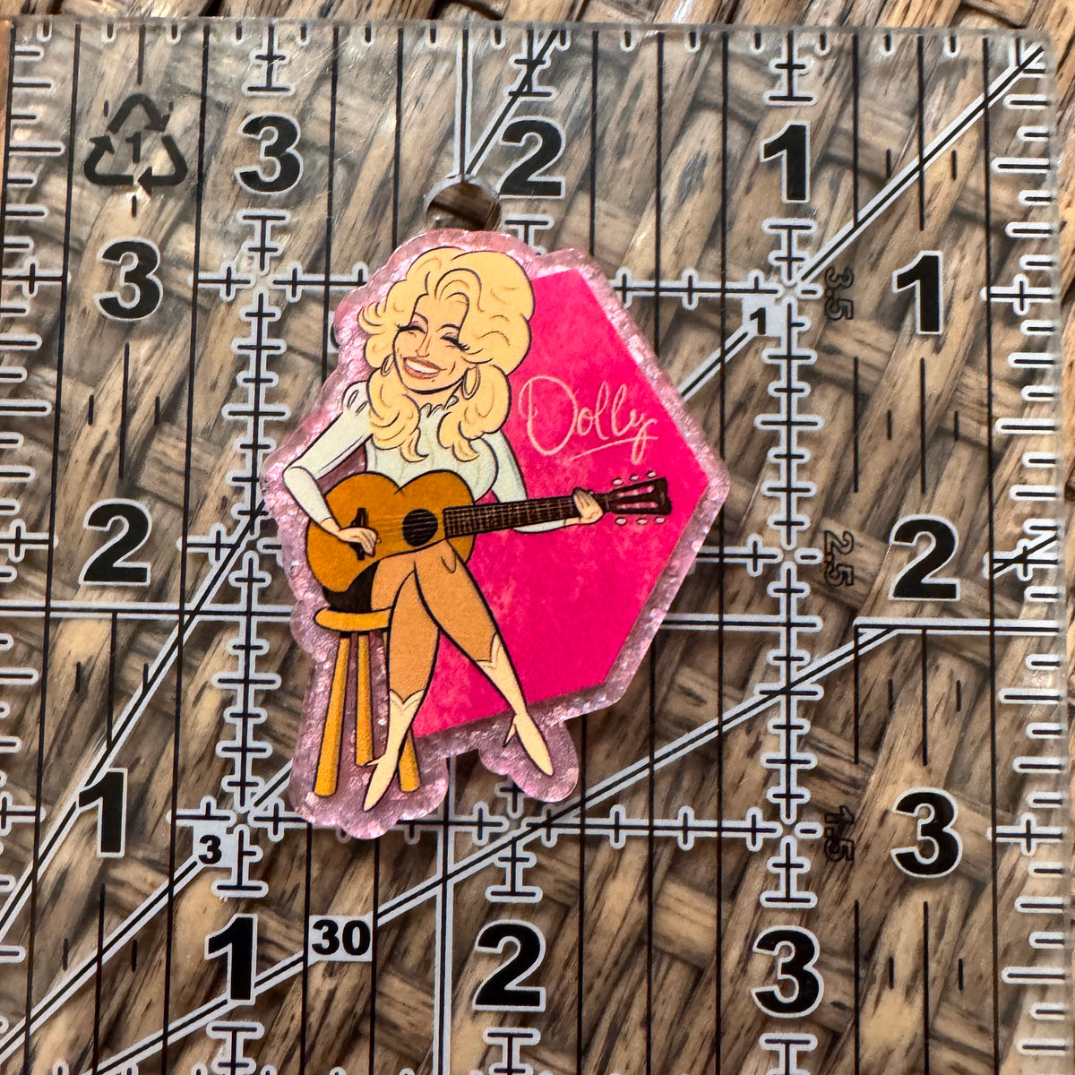 Acrylic Flatback Craft Embellishment Dolly Parton