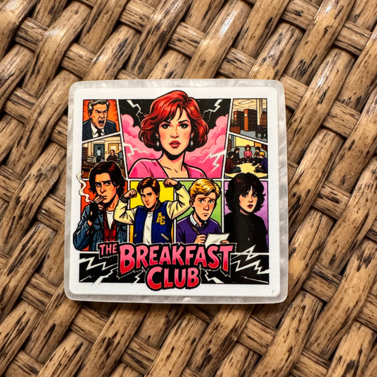 Acrylic Flatback Craft Embellishment Breakfast Club