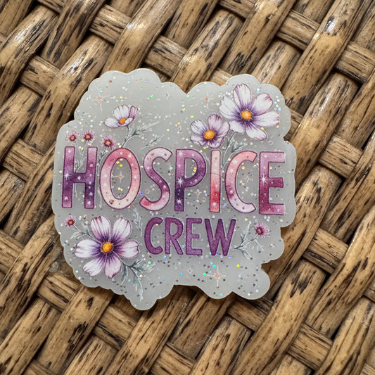 Acrylic Flatback Craft Embellishment Hospice Crew