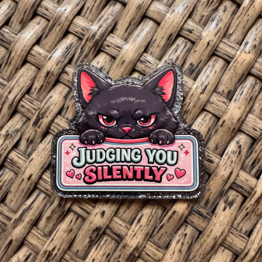 Acrylic Flatback Craft Embellishment Judging you