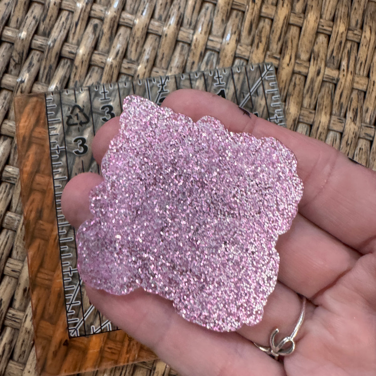 Acrylic Flatback Craft Embellishment She's From Texas