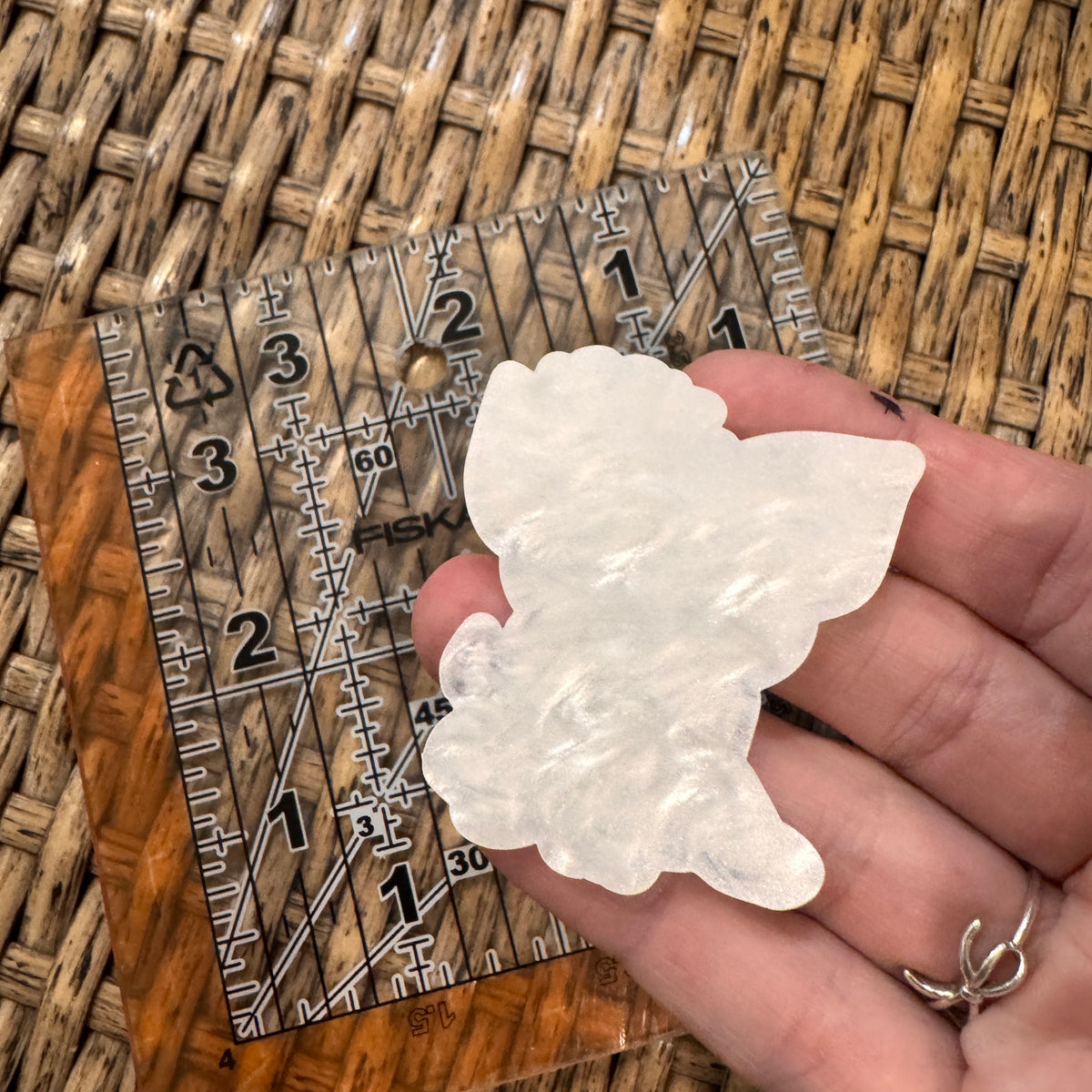 Acrylic Flatback Craft Embellishment - Moana Pig