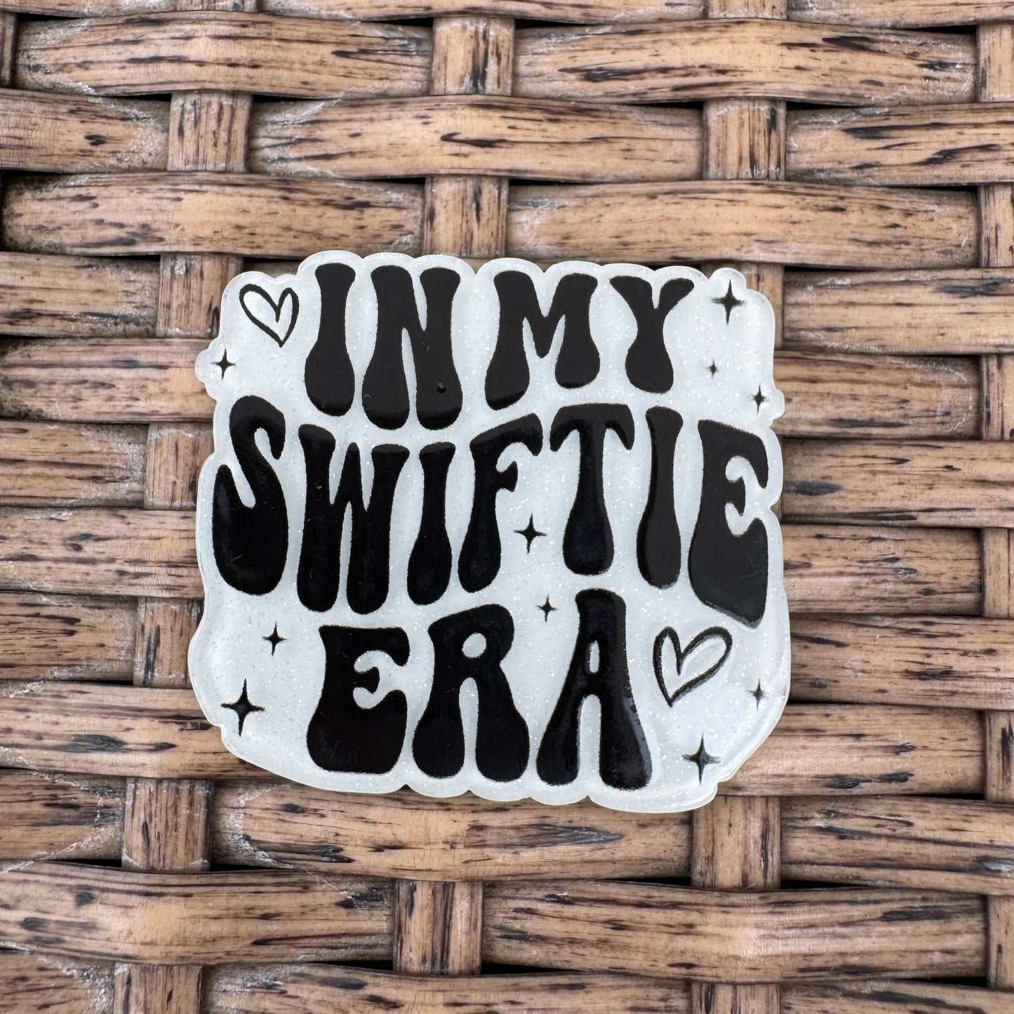 Swifty Era, Taylor Swift, Glitter Flatback,  Planar, Cabochon, Single Pc