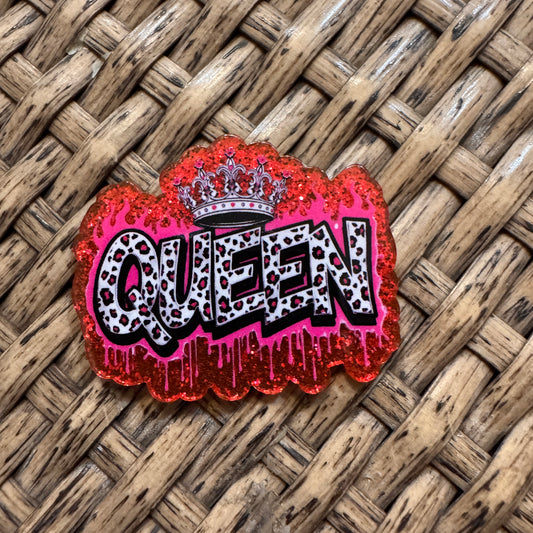 Acrylic Flatback Craft Embellishment - Queen