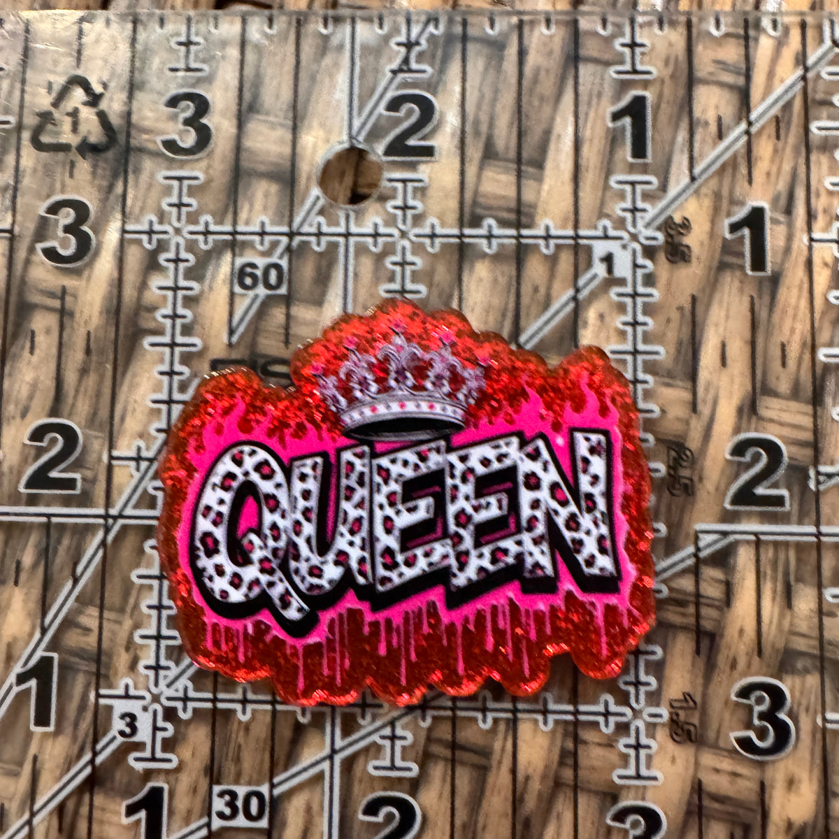 Acrylic Flatback Craft Embellishment - Queen